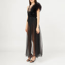 Lace Deconstructed Ruffled Bodysuit