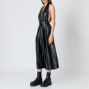 Signature Eco Leather Wrap Trousers
