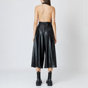 Signature Eco Leather Wrap Trousers