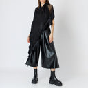Signature Eco Leather Wrap Trousers