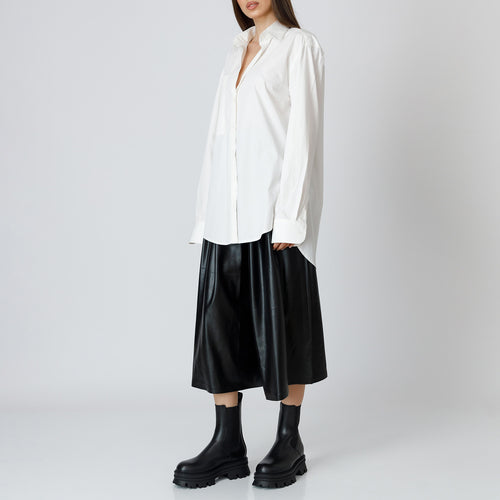 Cotton Shirt With Oversized Pocket