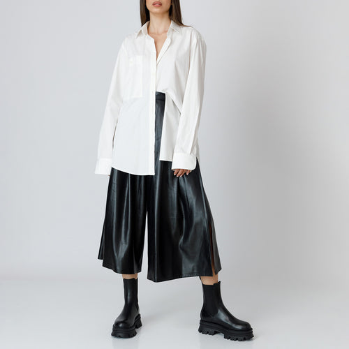 Cotton Shirt With Oversized Pocket