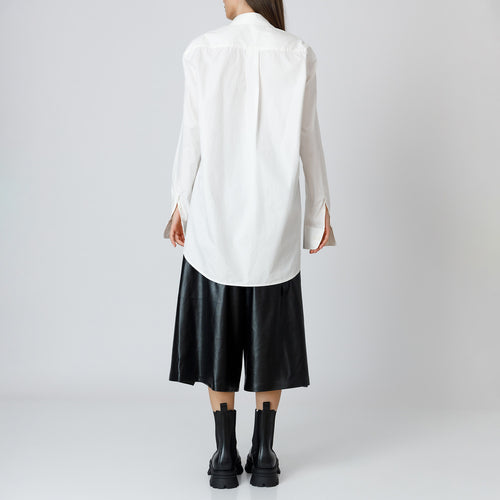 Cotton Shirt With Oversized Pocket