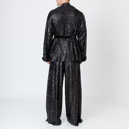 Sequin Lined Trousers