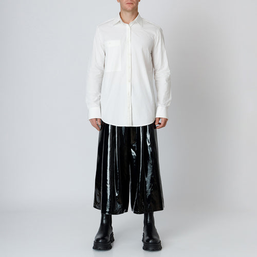 Cotton Shirt With Oversized Pocket