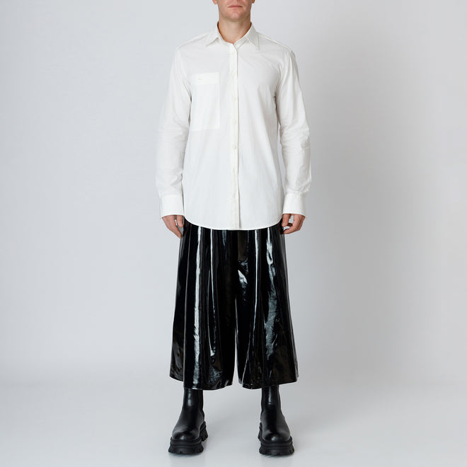 Cotton Shirt With Oversized Pocket