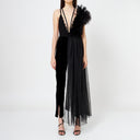 Lace Deconstructed Ruffled Bodysuit