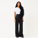Tulle Panel Cotton Tee- Limited Release
