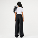 Tulle Panel Cotton Tee- Limited Release