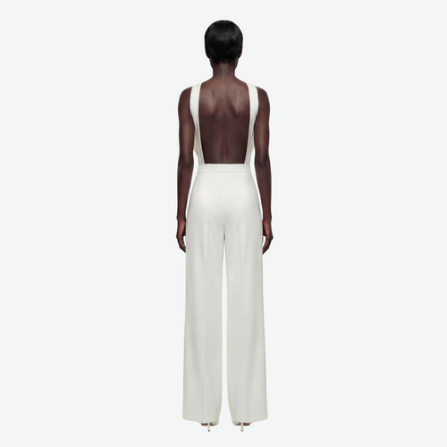 Structured Bodysuit in Taffeta with Oversized Bow