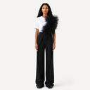 Tulle Panel Cotton Tee- Limited Release