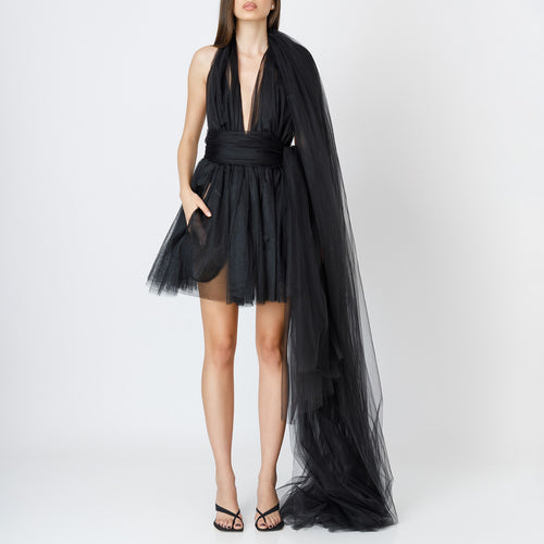 Oversized Scarf Bodysuit