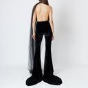 Oversized Scarf Bodysuit