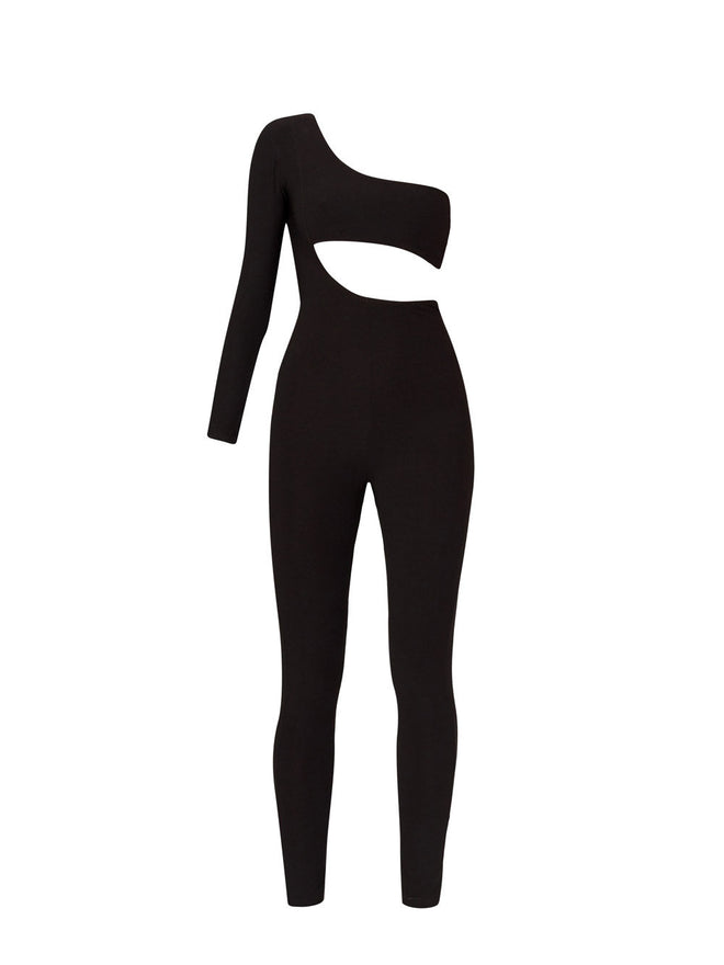 Asymmetric Cut-out Jumpsuit