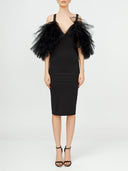 Tulle Ruffle Dress