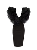 Tulle Detail Dress