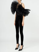 Velvet Heights Leggings in Black