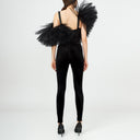 Signature Tulle-trimmed Bodysuit