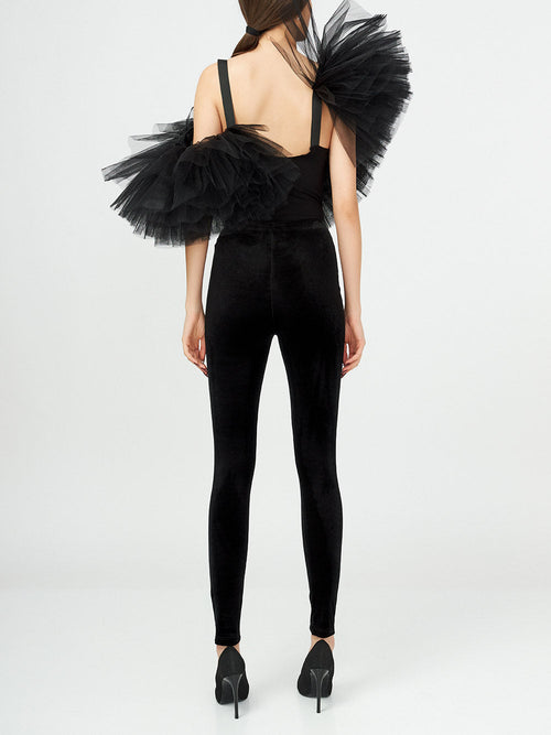 Velvet Heights Leggings in Black